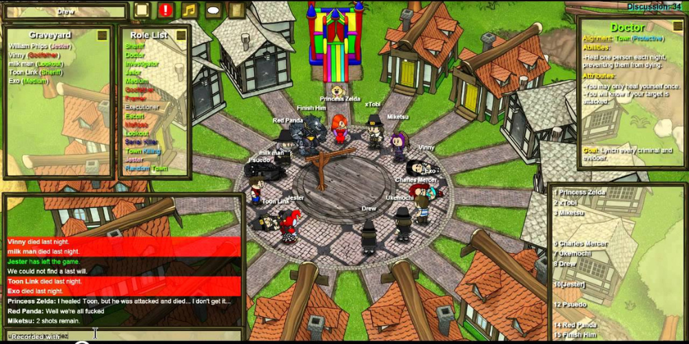 Town of Salem gameplay