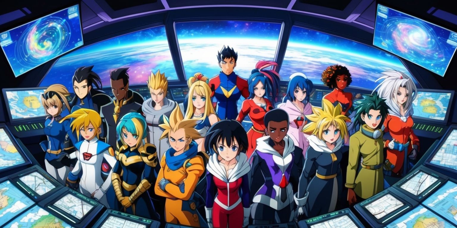 Charting New Horizons: Uniting Anime Legends in a Strategic Journey
