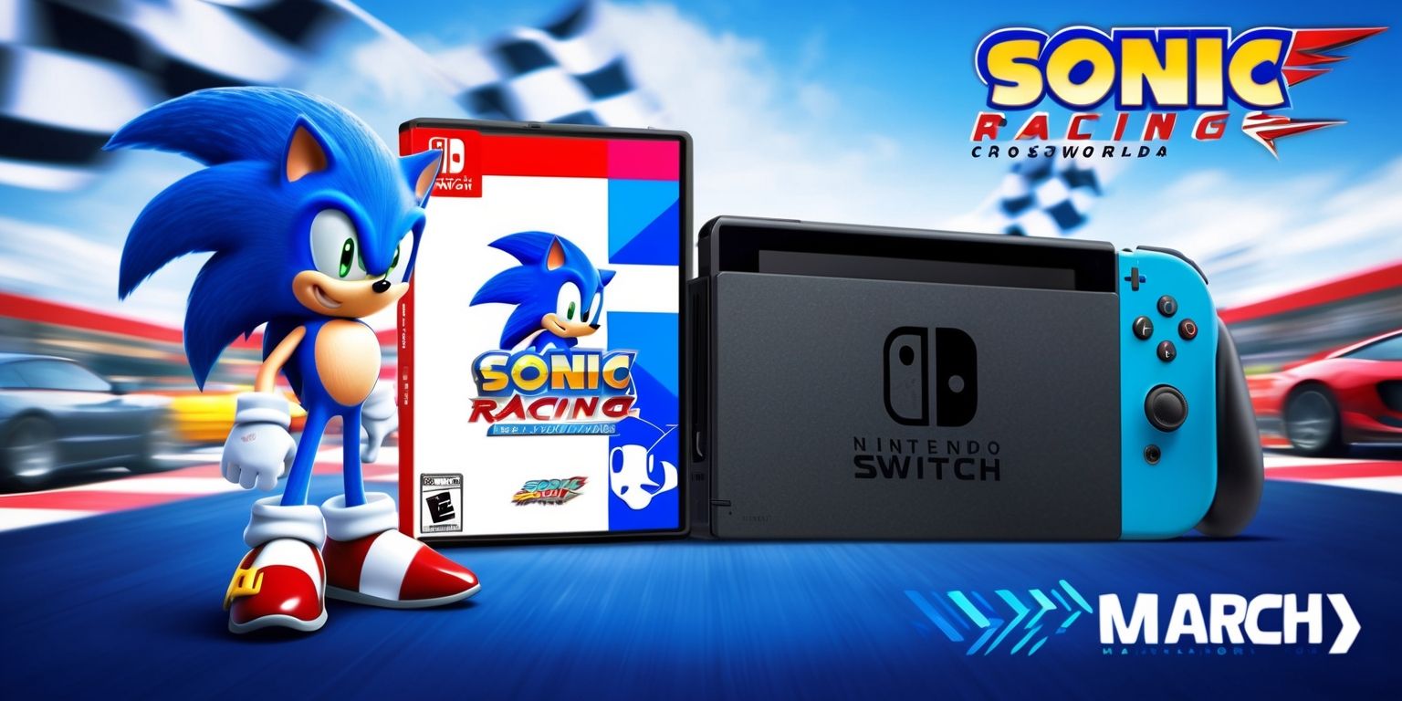 Sonic Racing: CrossWorlds Brings Collector's Cartridge to Nintendo Switch 2 in March