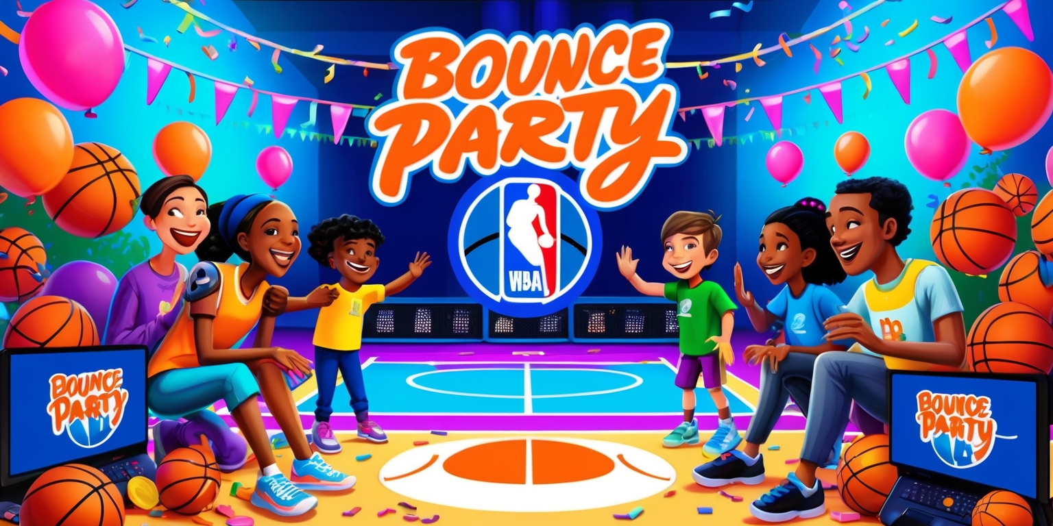 Family Fun Takes Center Court with NBA Bounce Party Game Launch