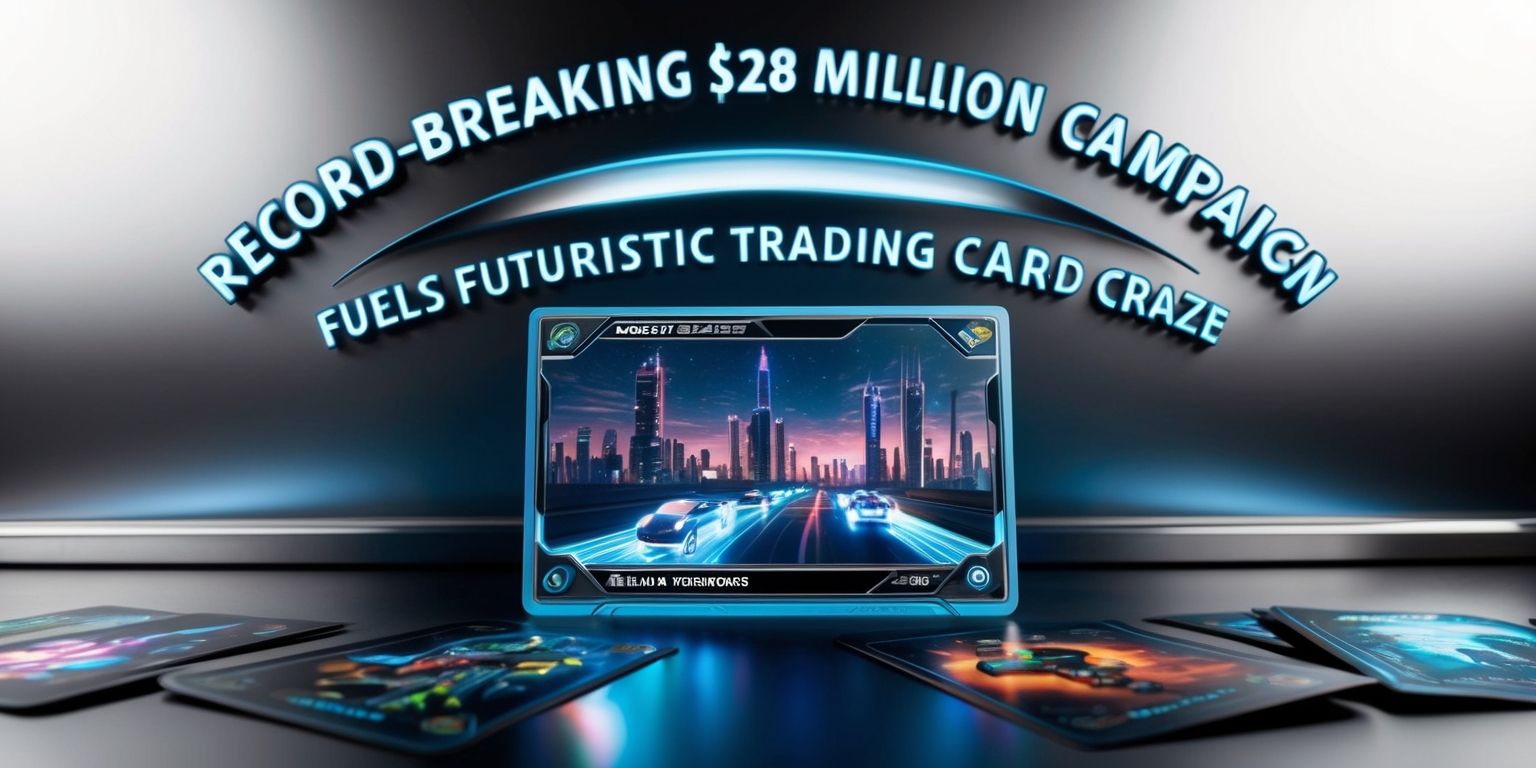 Record-Breaking $28 Million Campaign Fuels Futuristic Trading Card Craze