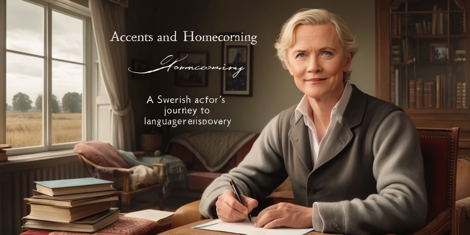 Accents and Homecoming: A Swedish Actor's Journey to Language Rediscovery